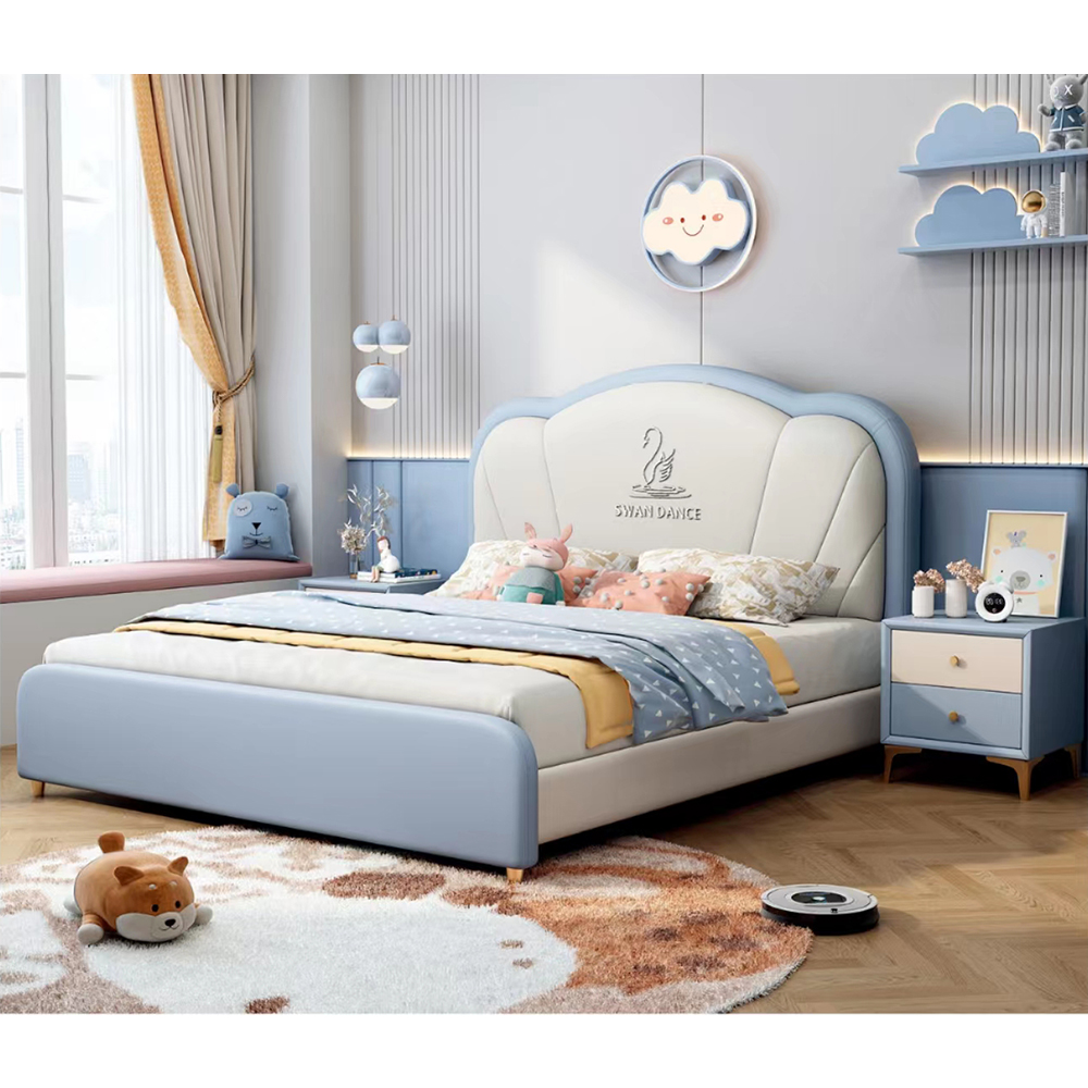 Cama tapizada