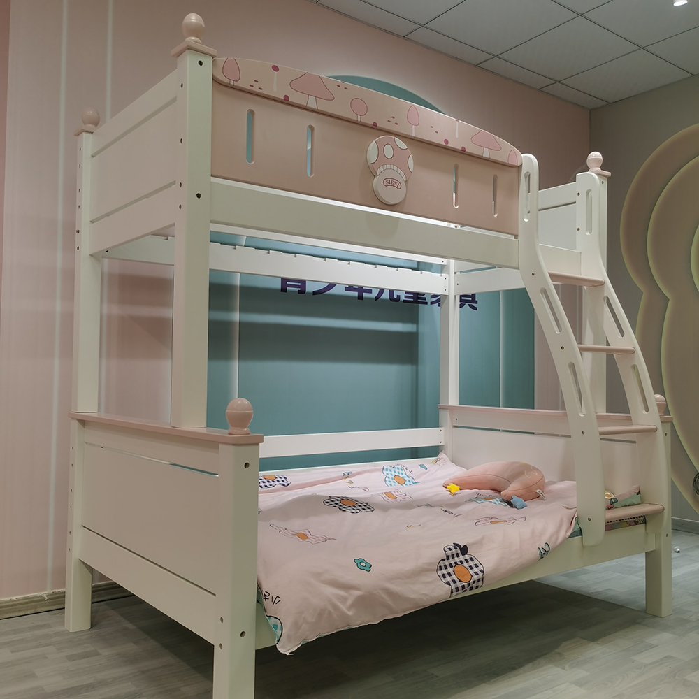 Двухъярусная кровать из массива дерева — Двухъярусная кровать — habitafb.com