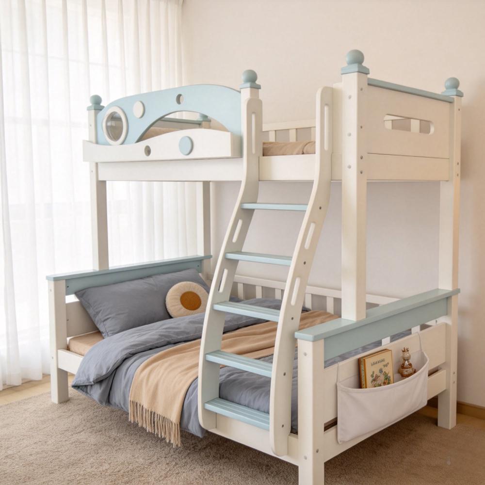 Solid wood bunk bed - Bunk bed - habitafb.com