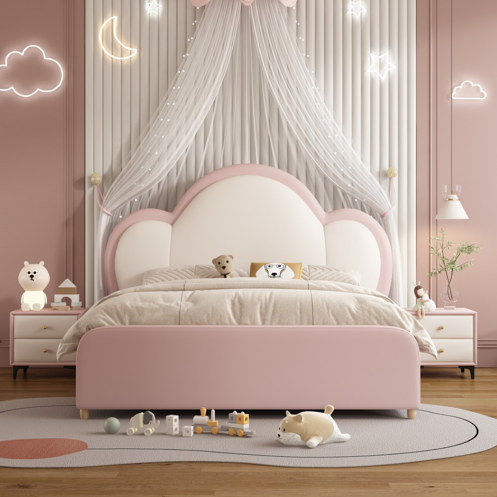 Upholstered bed