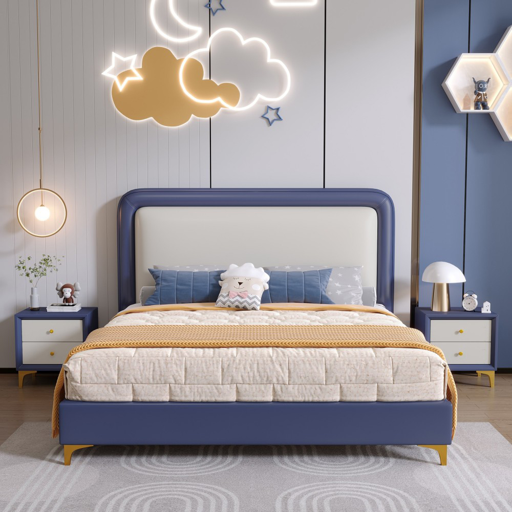Upholstered bed