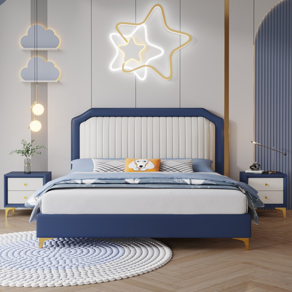 Children’s bed for boys, available in 1.35m and 1.2m sizes; a single bed...