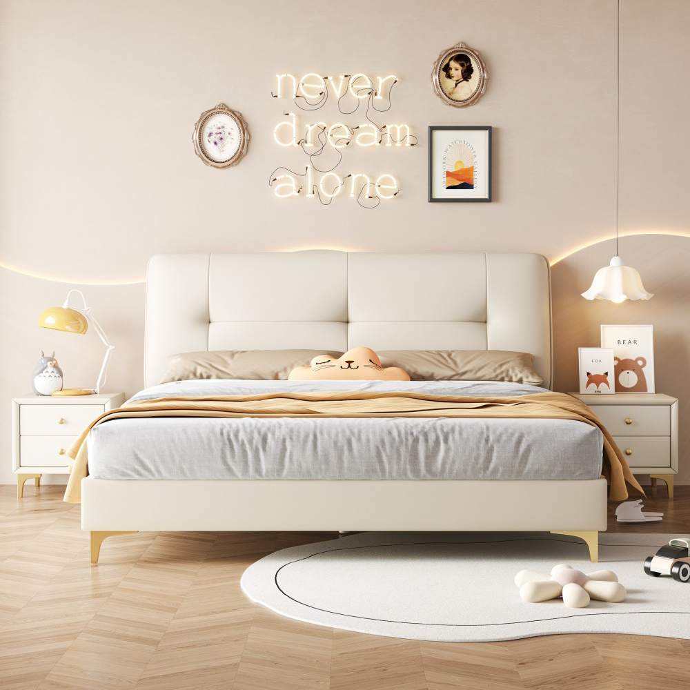 Upholstered bed