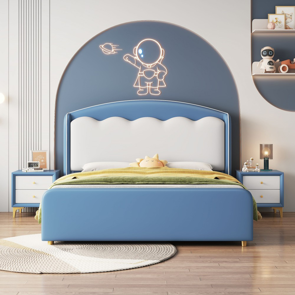 Upholstered bed
