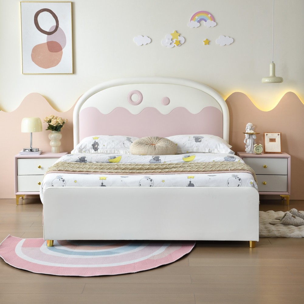 Upholstered bed