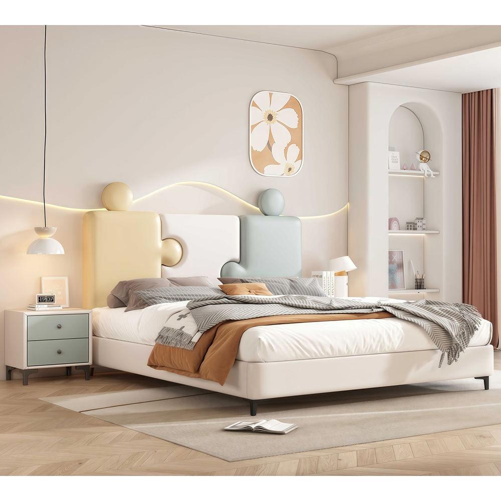 Cama estofada