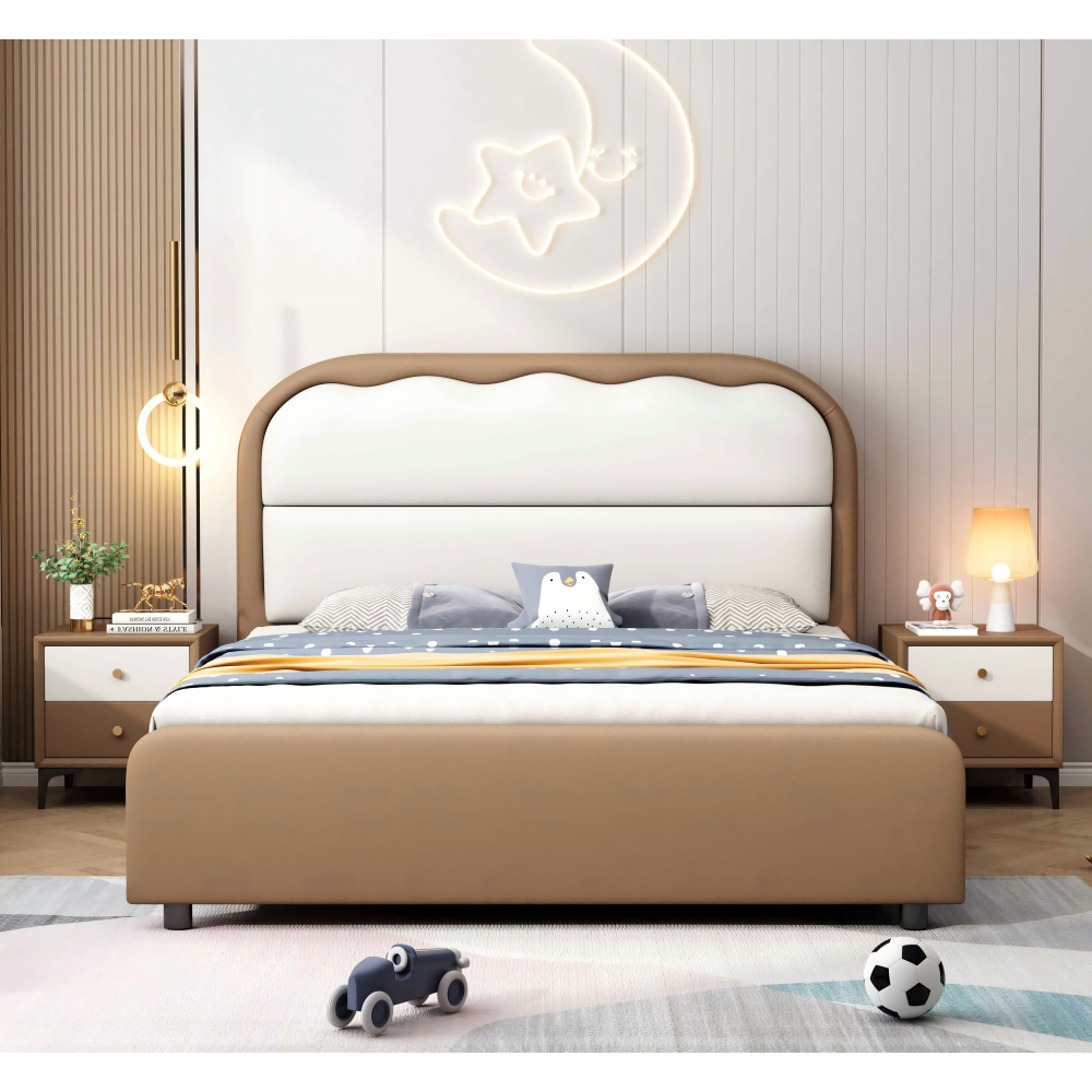 Upholstered bed