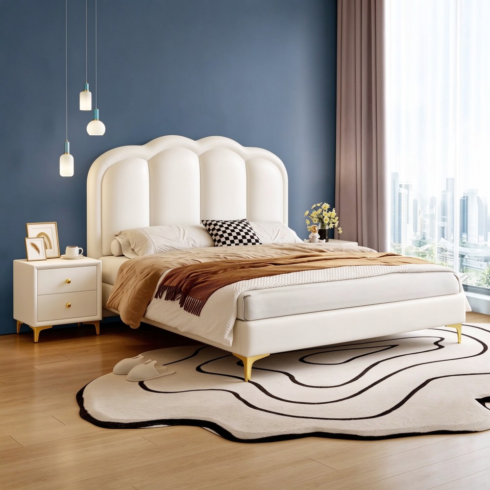 Upholstered bed