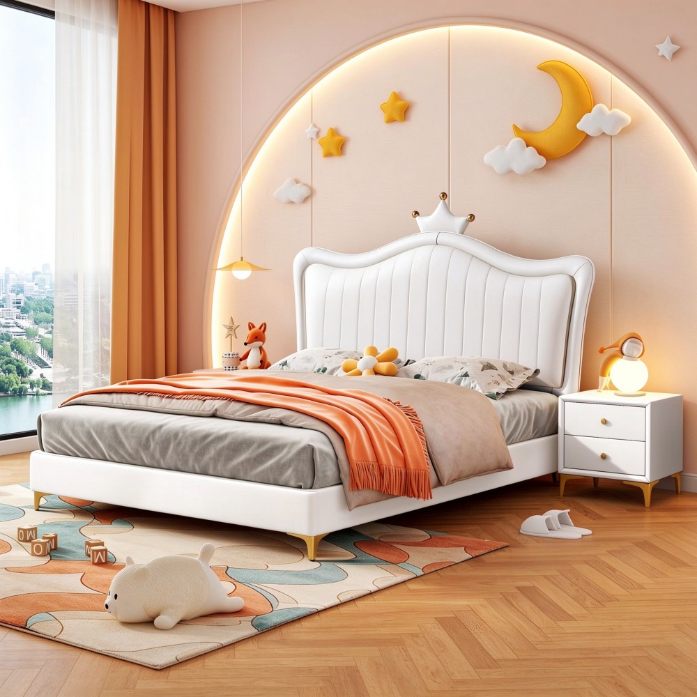 Upholstered bed