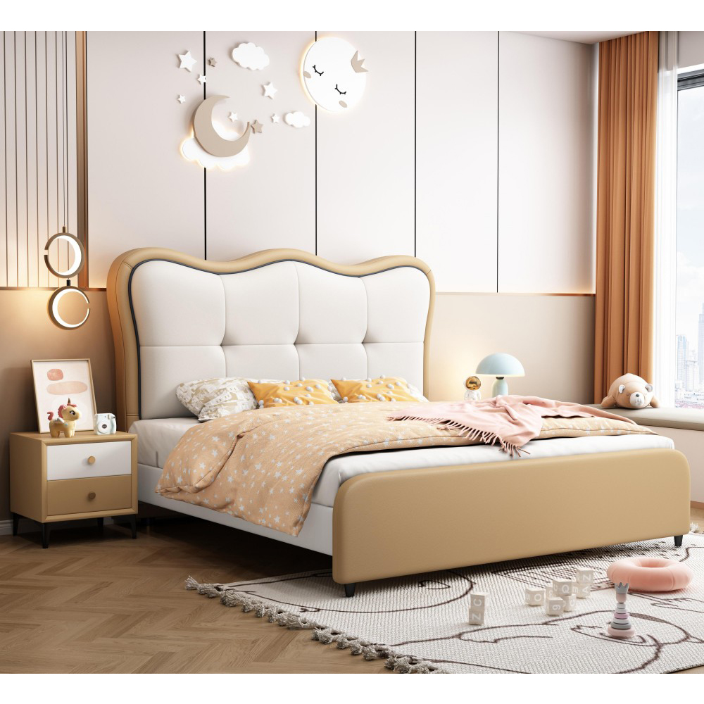 Modern, playful bed for children and teens—new furniture style suitable for ...