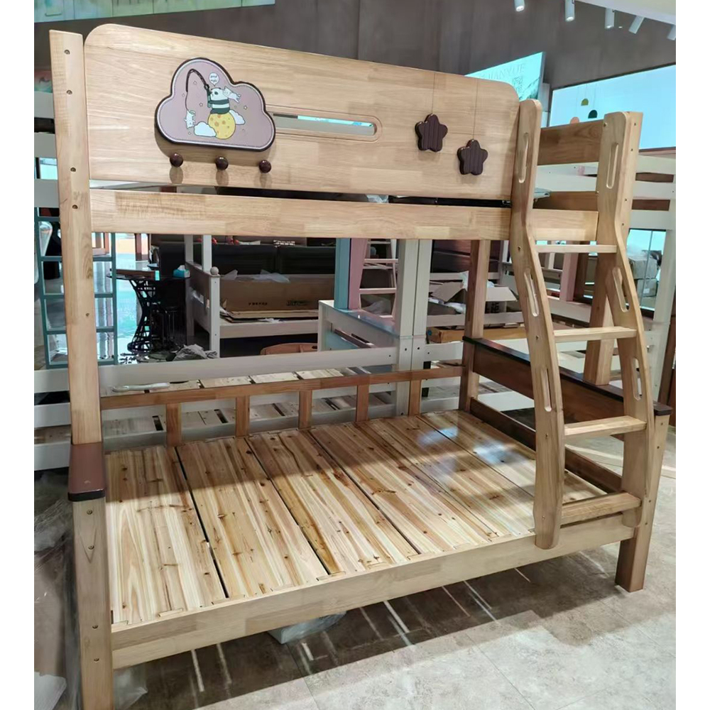Solid wood bunk bed for children—ideal for compact homes</trp-post-container...