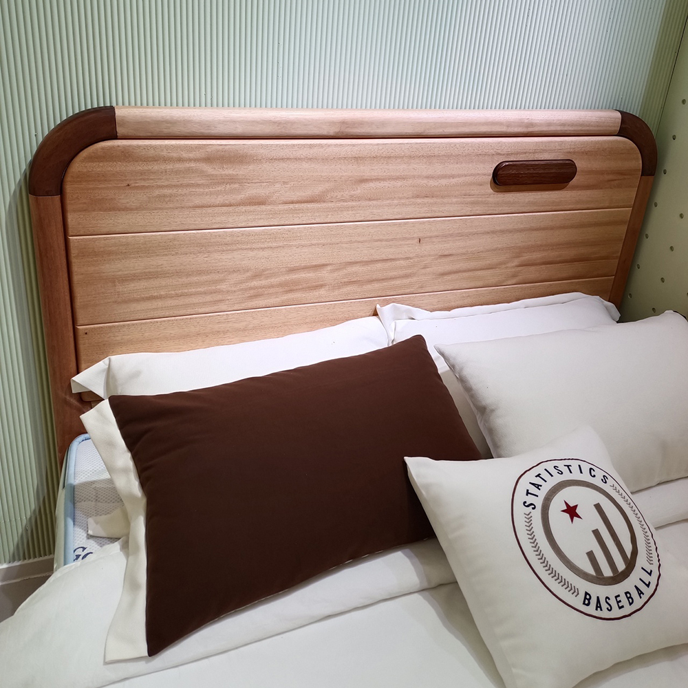 Solid Wood Children’s Bed (Red Sandalwood) – Available in 1.2m, 1.35m,...