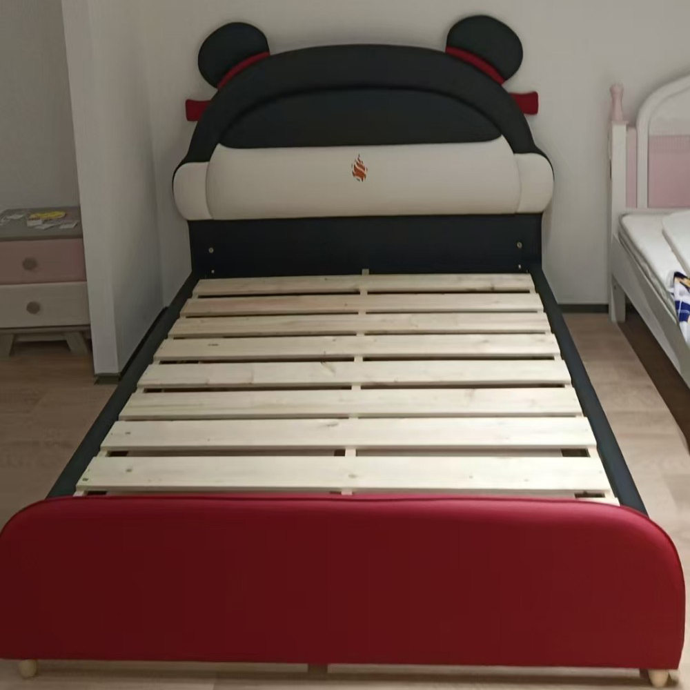 Playful-style children’s bed for boys and girls, featuring a creative Nezha ...